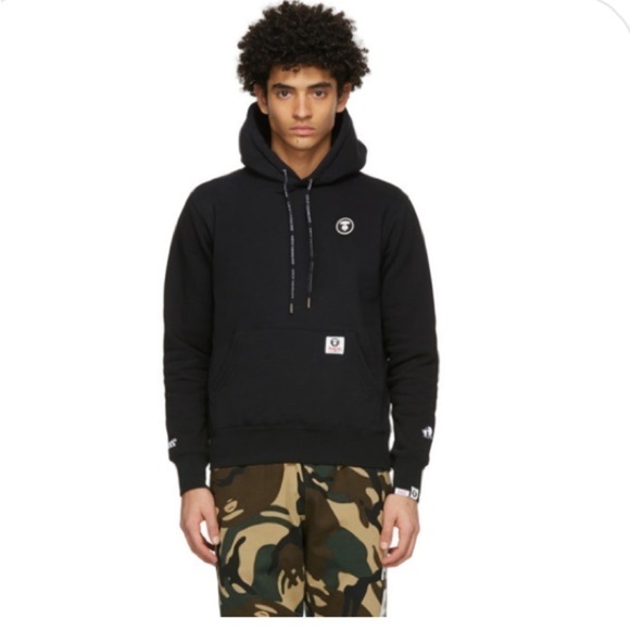 BATHING APE AAPE Pullover Hoodie Women’s XS Streetwear Elevated Basic Casual - Picture 1 of 16